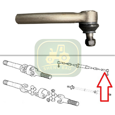 Reemplazos de cosechadoras N14379 N14402 Junta de bolas para piezas de la retroexcavadora