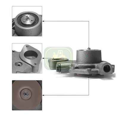 Repuestos duraderos para motores RE500734 RE500737 Bomba de agua para tractor JD
