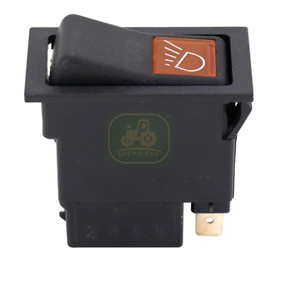 Compartimientos eléctricos 12 voltios 82013814 interruptor de rocker ligero para el tractor NH