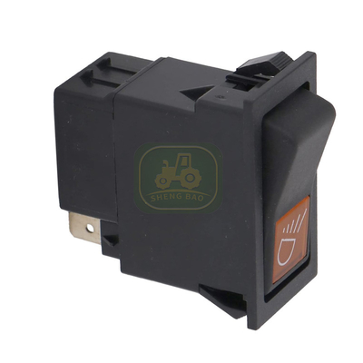 Compartimientos eléctricos 12 voltios 82013814 interruptor de rocker ligero para el tractor NH