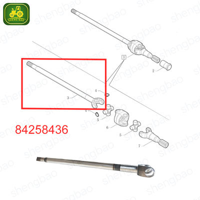 Piezas del eje delantero 84258436 Semieje para retrocargadora