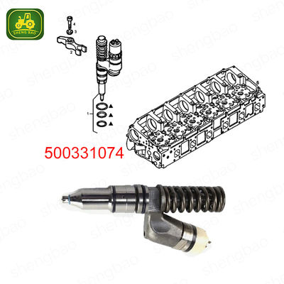 Piezas del motor 500331074 42562791 0986441113 Inyector de combustible para retroexcavadora