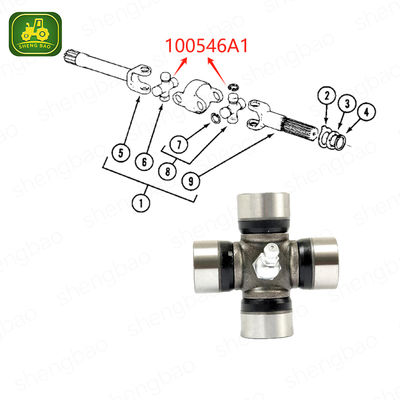 Piezas del eje 100546A1 84355310  Cruceta 24*62.5mm Para Tractor