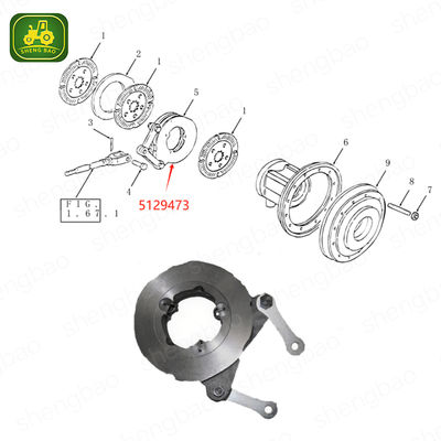Partes de transmisión 5129473 91786975 1967572C1 Disco de control para tractor