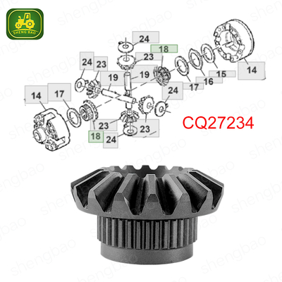 Piezas del conjunto diferencial CQ27234 4131303042 Engranaje para tractor