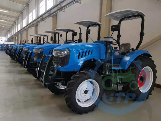 Tractores de granja agrícolas potentes del motor 4WD LC85 85hp del cilindro